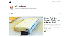 Desktop Screenshot of michaelnovi.com